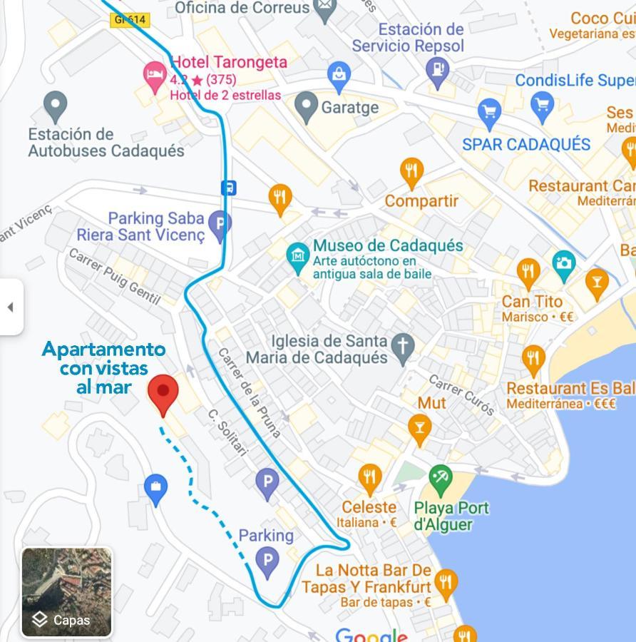Apartamento Con Vistas Al Mar 카다케스 외부 사진